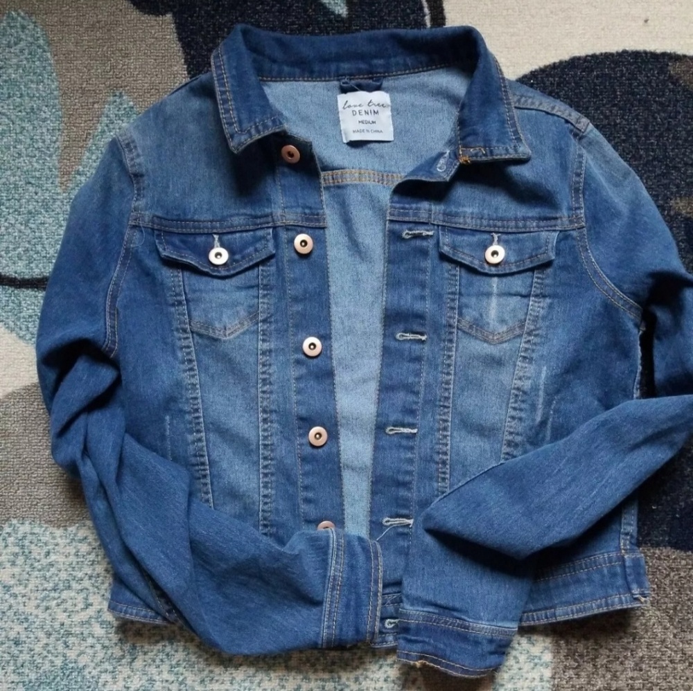 Love Tree | Womens Jean Jacket